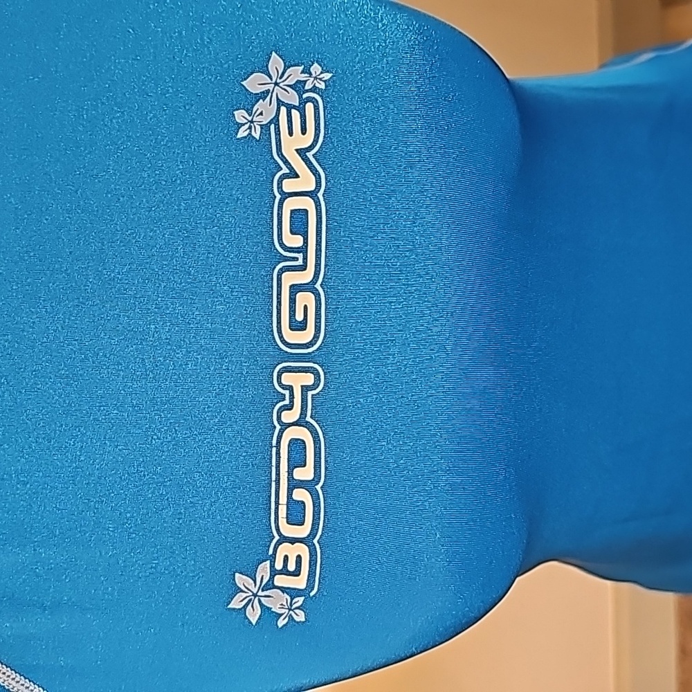 Body glove blue swim shirt uv protection  - womens medium - Picture 2 of 7